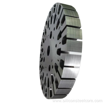 Electric motor core Grade 800 material 0.5 mm thickness steel 178 mm diameter